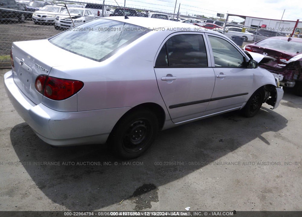 2005 TOYOTA COROLLA CE VIN: JTDBR32E352056163