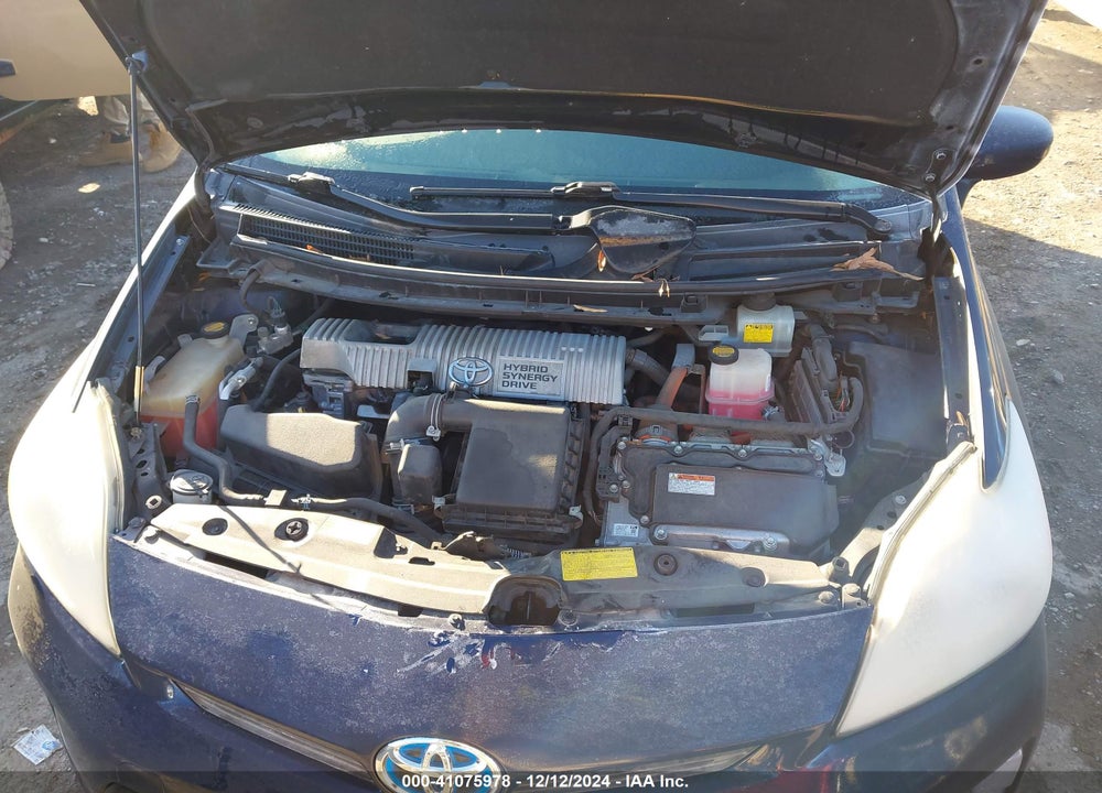 2013 TOYOTA PRIUS THREE VIN: JTDKN3DU4D1649342