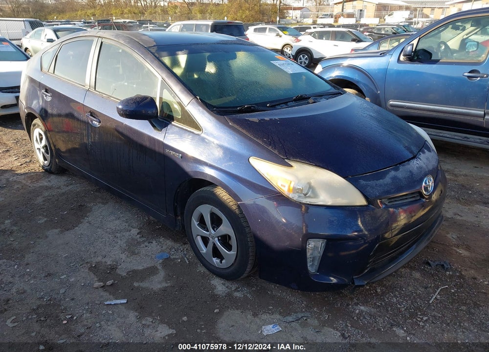 2013 TOYOTA PRIUS THREE VIN: JTDKN3DU4D1649342