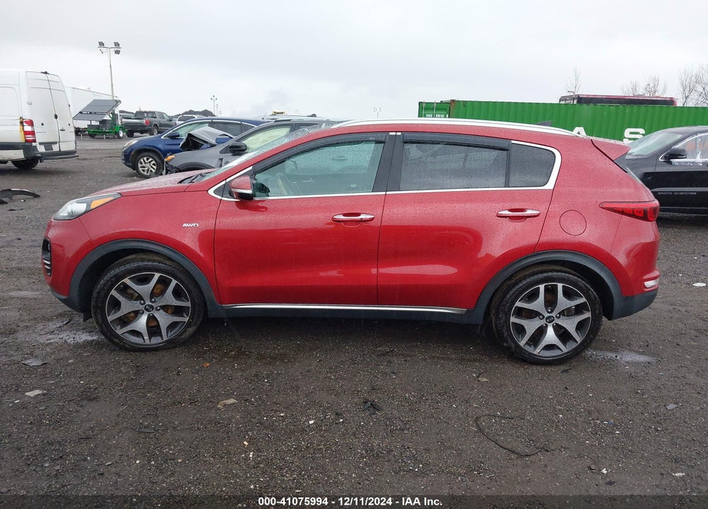 2017 KIA SPORTAGE SX TURBO VIN: KNDPRCA65H7190700