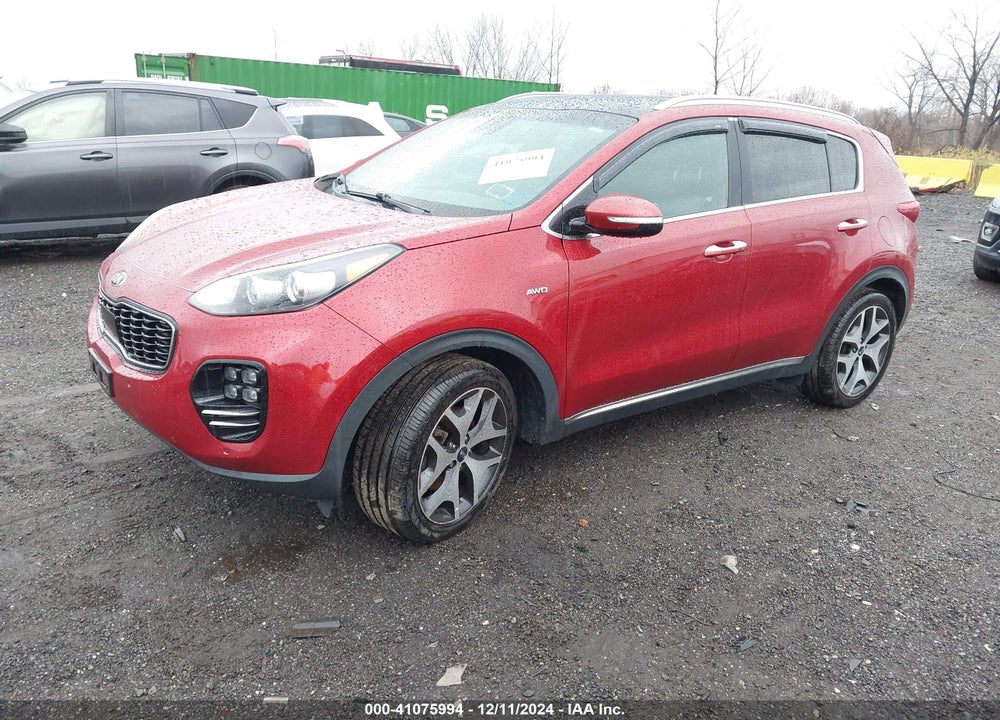 2017 KIA SPORTAGE SX TURBO VIN: KNDPRCA65H7190700