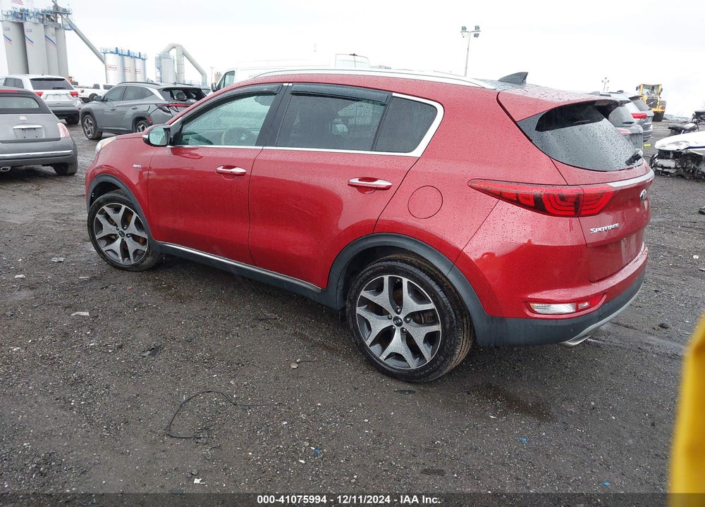 2017 KIA SPORTAGE SX TURBO VIN: KNDPRCA65H7190700