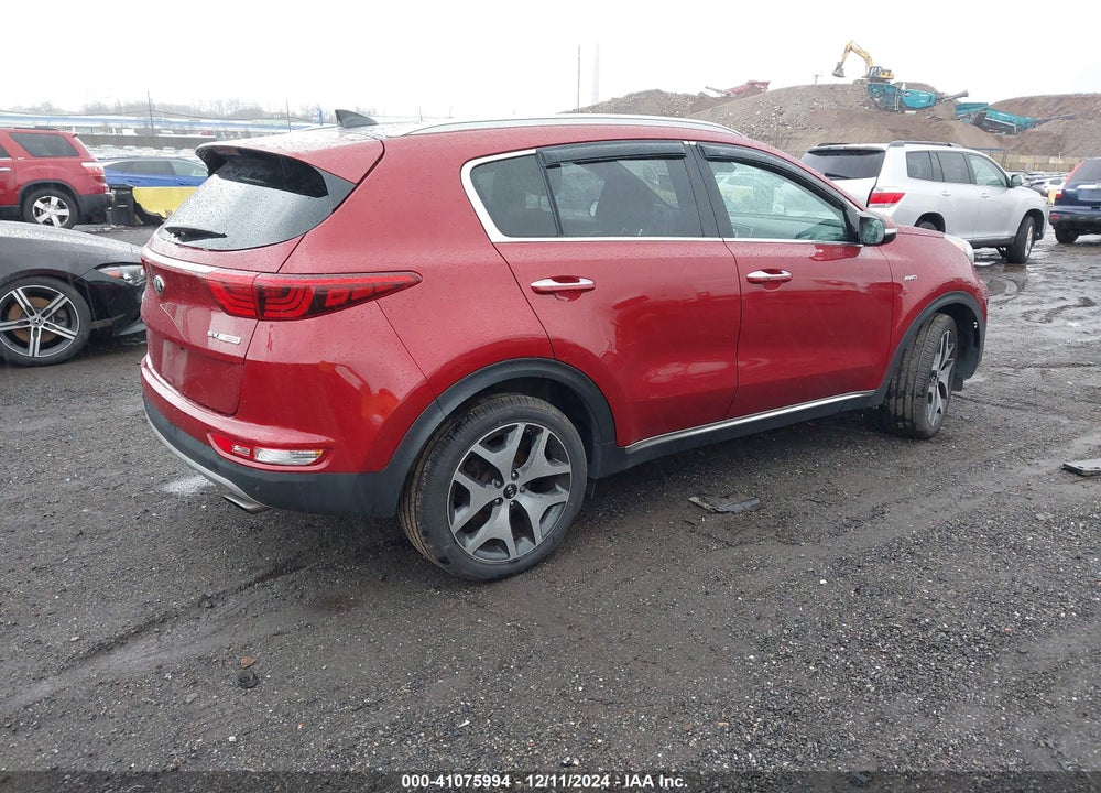 2017 KIA SPORTAGE SX TURBO VIN: KNDPRCA65H7190700