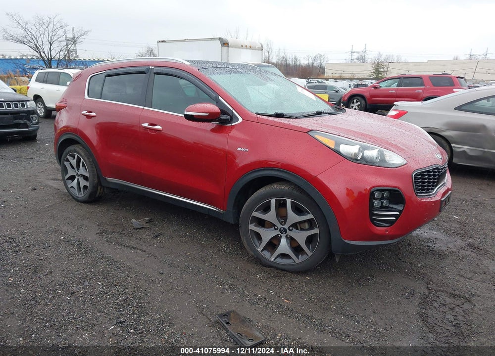 2017 KIA SPORTAGE SX TURBO VIN: KNDPRCA65H7190700