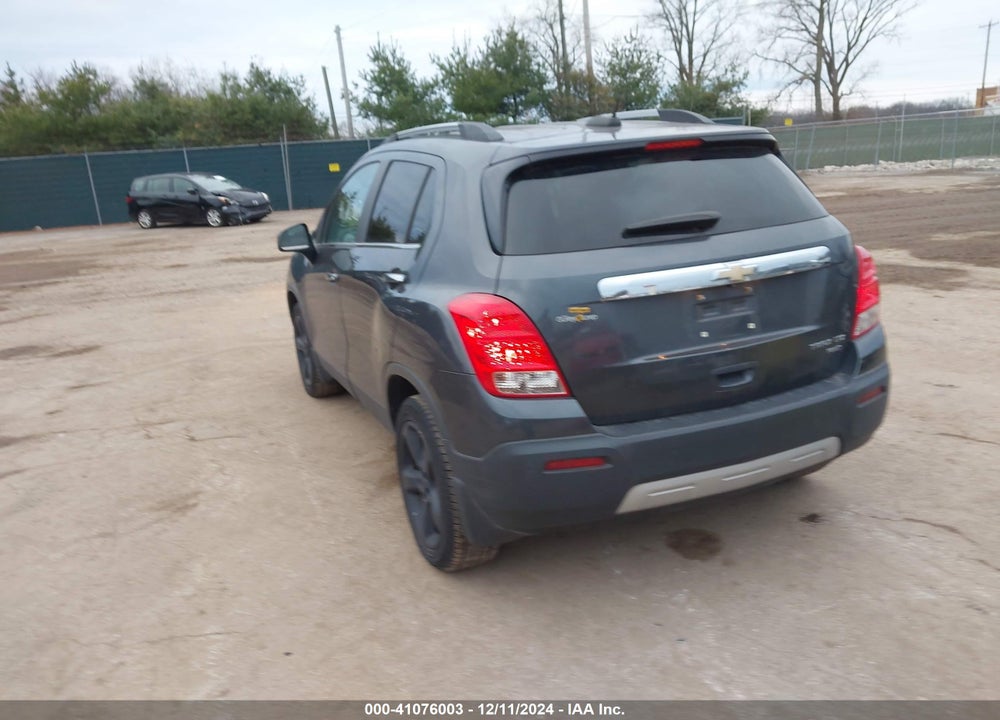 2016 CHEVROLET TRAX LTZ VIN: 3GNCJRSB9GL253562