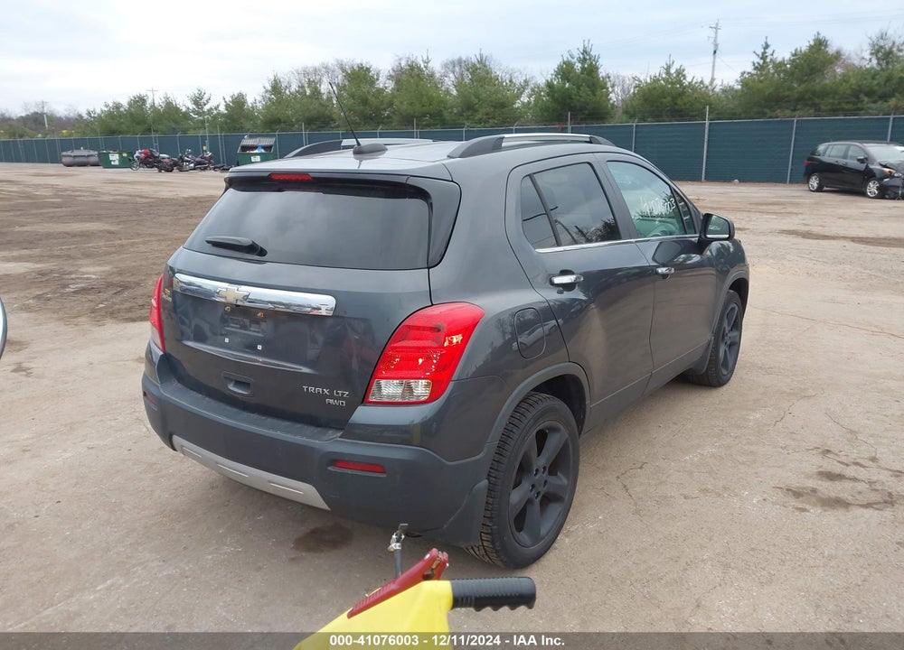 2016 CHEVROLET TRAX LTZ VIN: 3GNCJRSB9GL253562