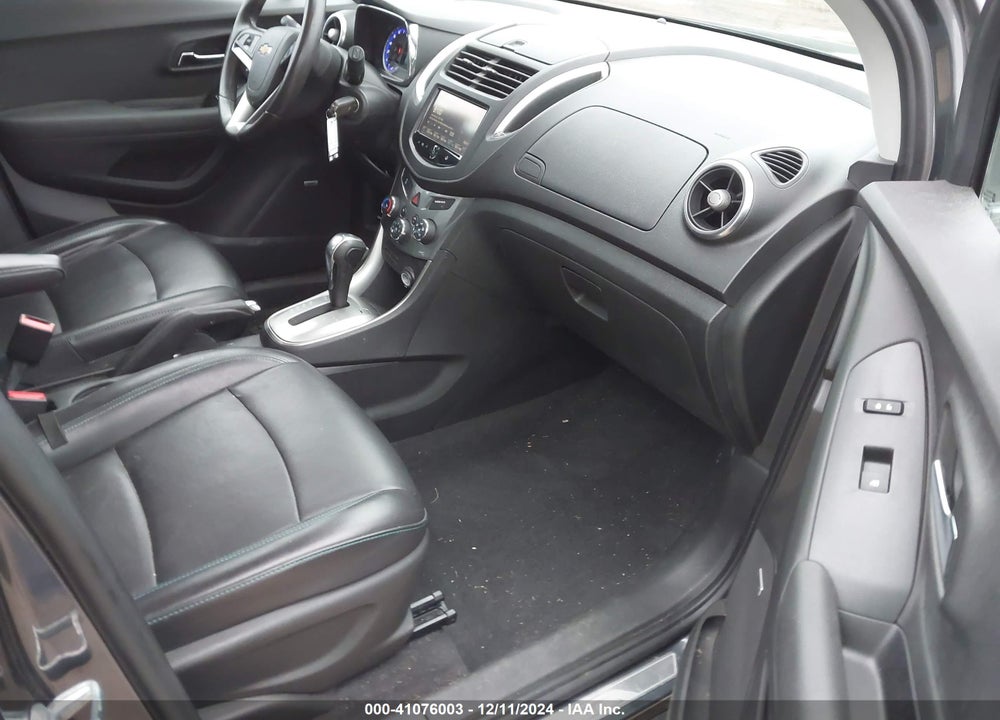 2016 CHEVROLET TRAX LTZ VIN: 3GNCJRSB9GL253562