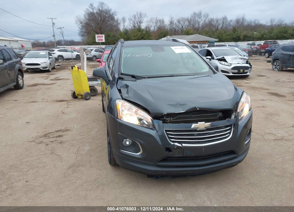 2016 CHEVROLET TRAX LTZ VIN: 3GNCJRSB9GL253562