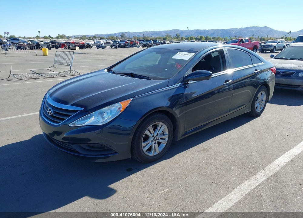 2014 HYUNDAI SONATA GLS VIN: 5NPEB4AC8EH876034