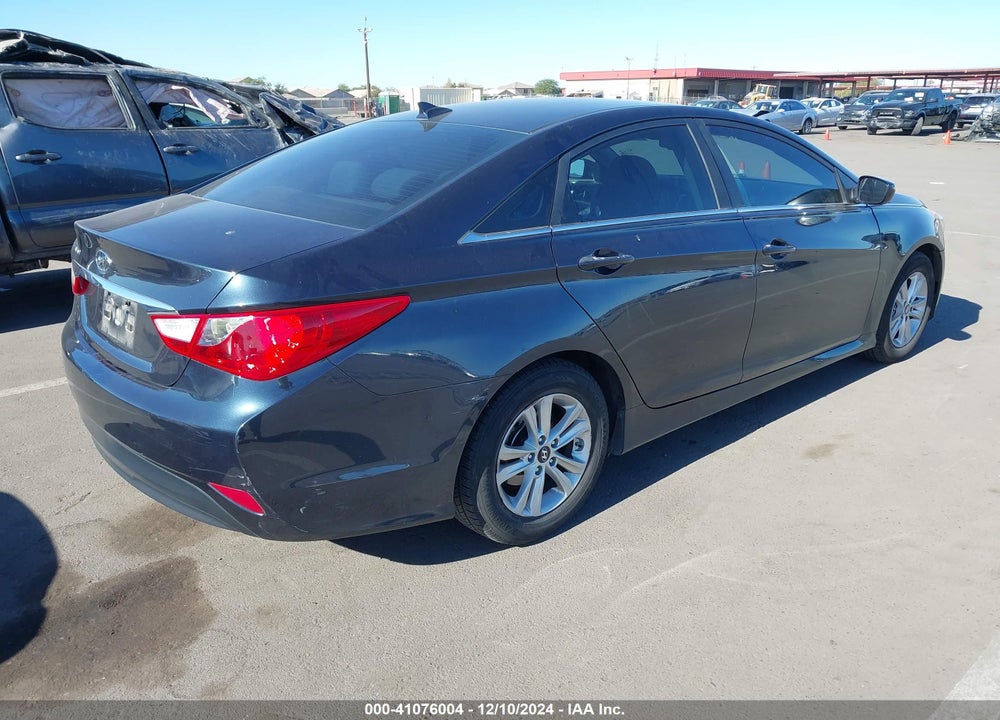2014 HYUNDAI SONATA GLS VIN: 5NPEB4AC8EH876034