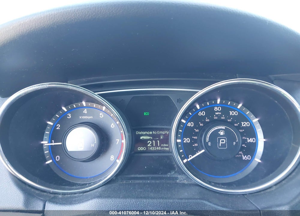 2014 HYUNDAI SONATA GLS VIN: 5NPEB4AC8EH876034