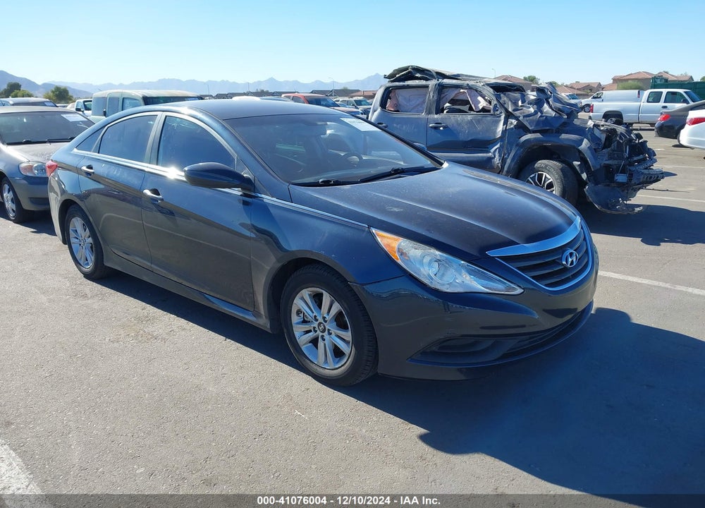 2014 HYUNDAI SONATA GLS VIN: 5NPEB4AC8EH876034