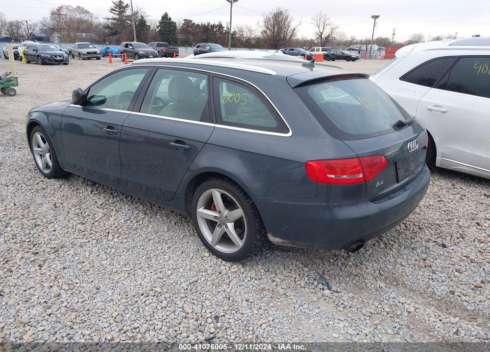 2010 AUDI A4 2.0T PREMIUM VIN: WAU4FAFL6AA053771