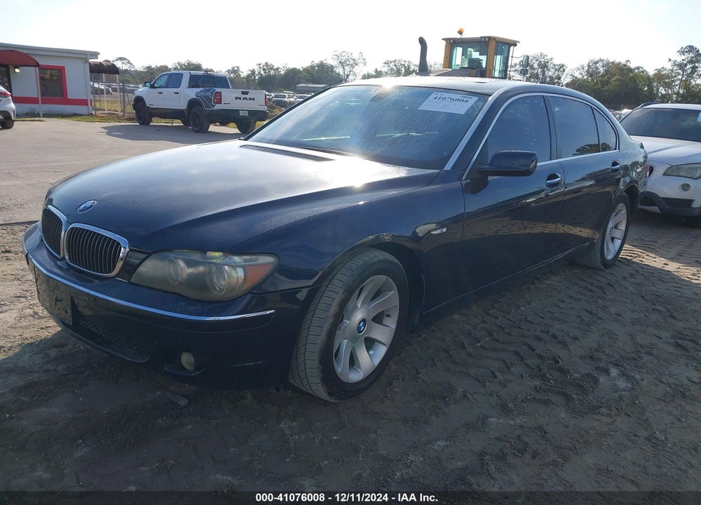 2007 BMW 750LI VIN: WBAHN83517DT76507