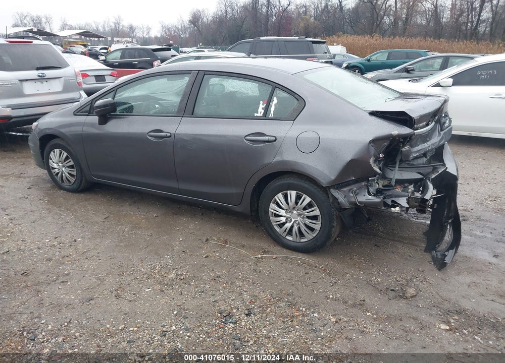 2014 HONDA CIVIC LX VIN: 19XFB2F56EE240560