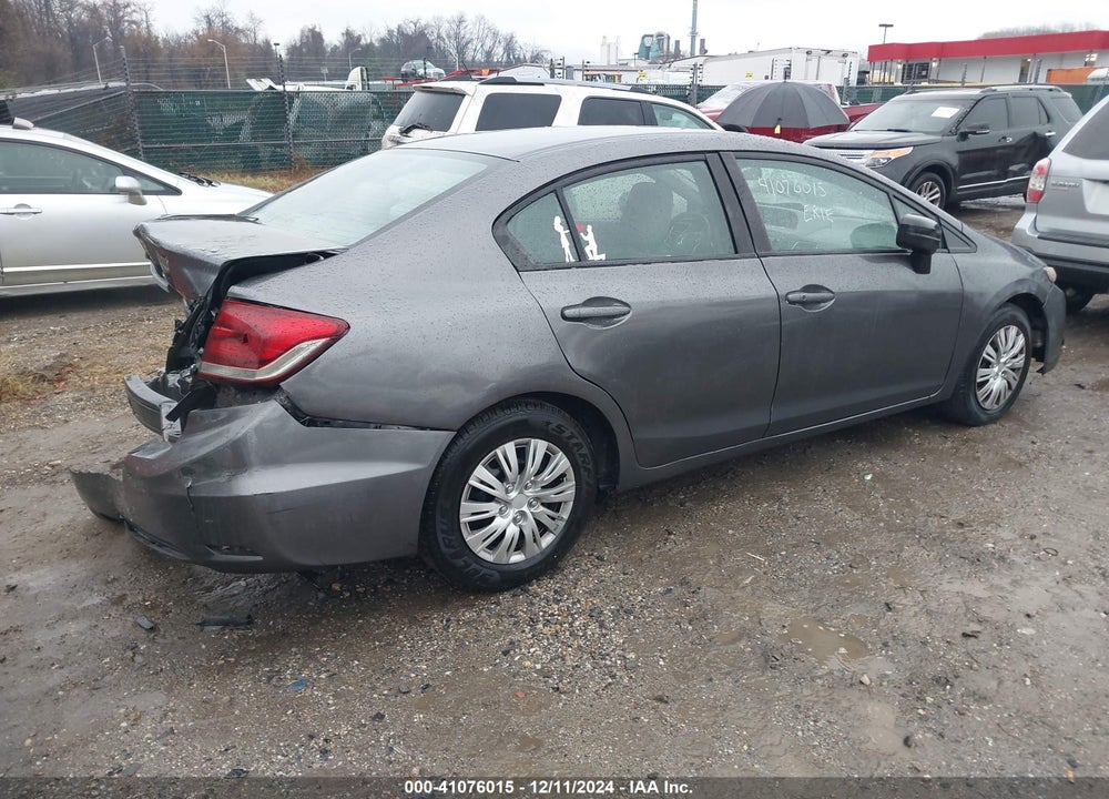 2014 HONDA CIVIC LX VIN: 19XFB2F56EE240560