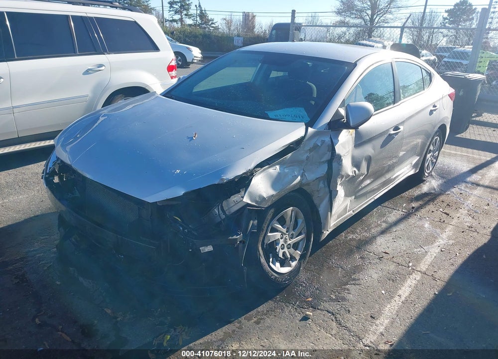 2019 HYUNDAI ELANTRA VIN: 5NPD74LF6KH449063