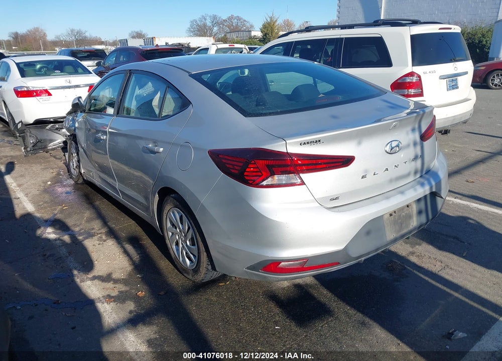 2019 HYUNDAI ELANTRA VIN: 5NPD74LF6KH449063