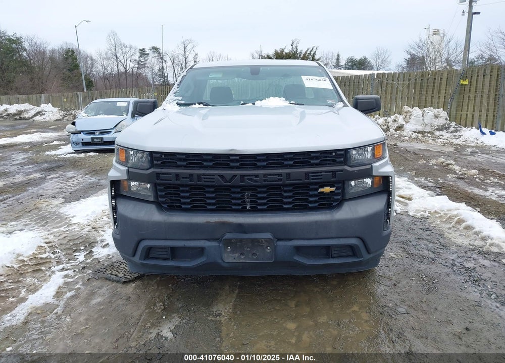 2020 CHEVROLET SILVERADO 1500 2WD LONG BED WT VIN: 3GCNWAEH7LG192395
