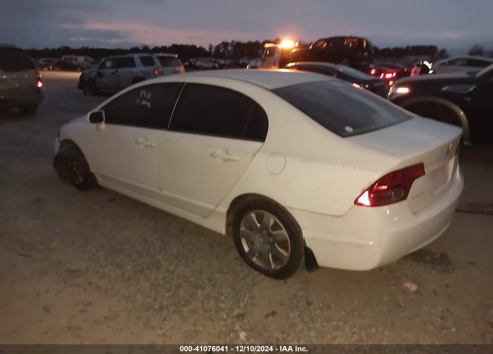 2007 HONDA CIVIC VIN: 1HGFA16527L002312