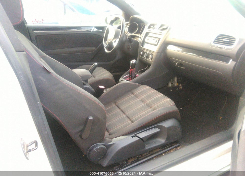 2012 VOLKSWAGEN GTI 2-DOOR VIN: WVWEV7AJ5CW157449