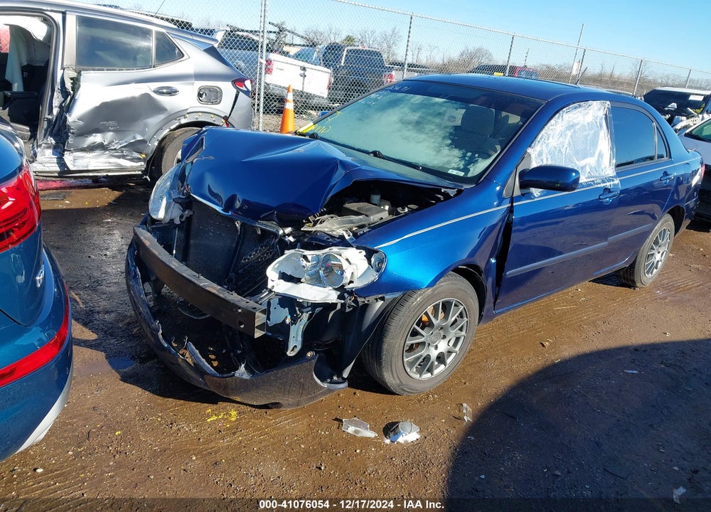 2008 TOYOTA COROLLA LE VIN: 2T1BR30E28C878767