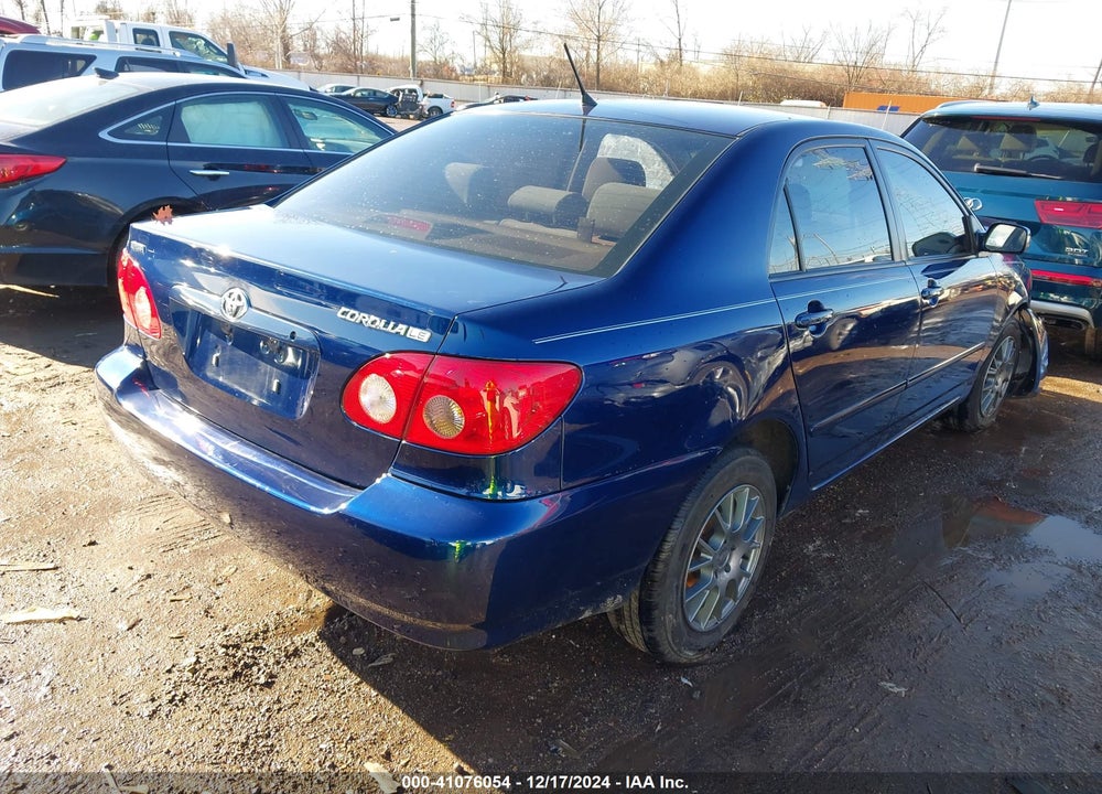 2008 TOYOTA COROLLA LE VIN: 2T1BR30E28C878767