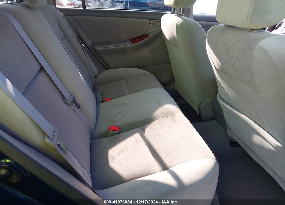 2008 TOYOTA COROLLA LE VIN: 2T1BR30E28C878767