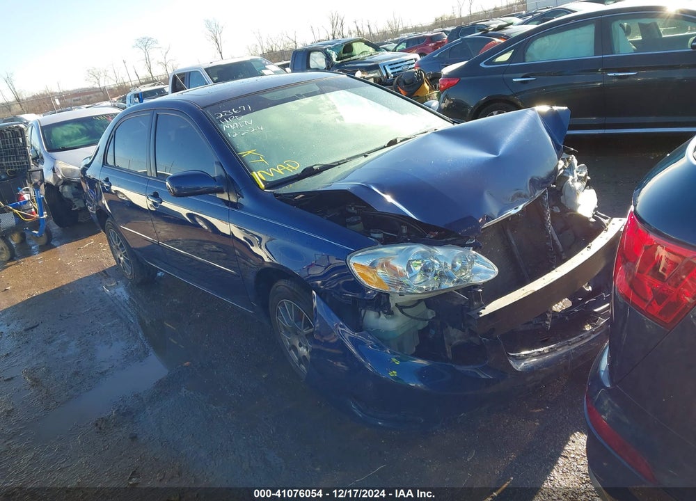 2008 TOYOTA COROLLA LE VIN: 2T1BR30E28C878767