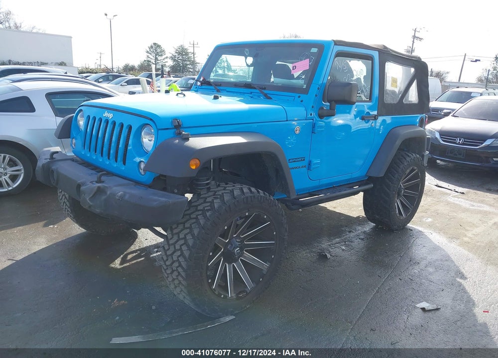 2017 JEEP WRANGLER SPORT 4X4 VIN: 1C4AJWAG5HL693240