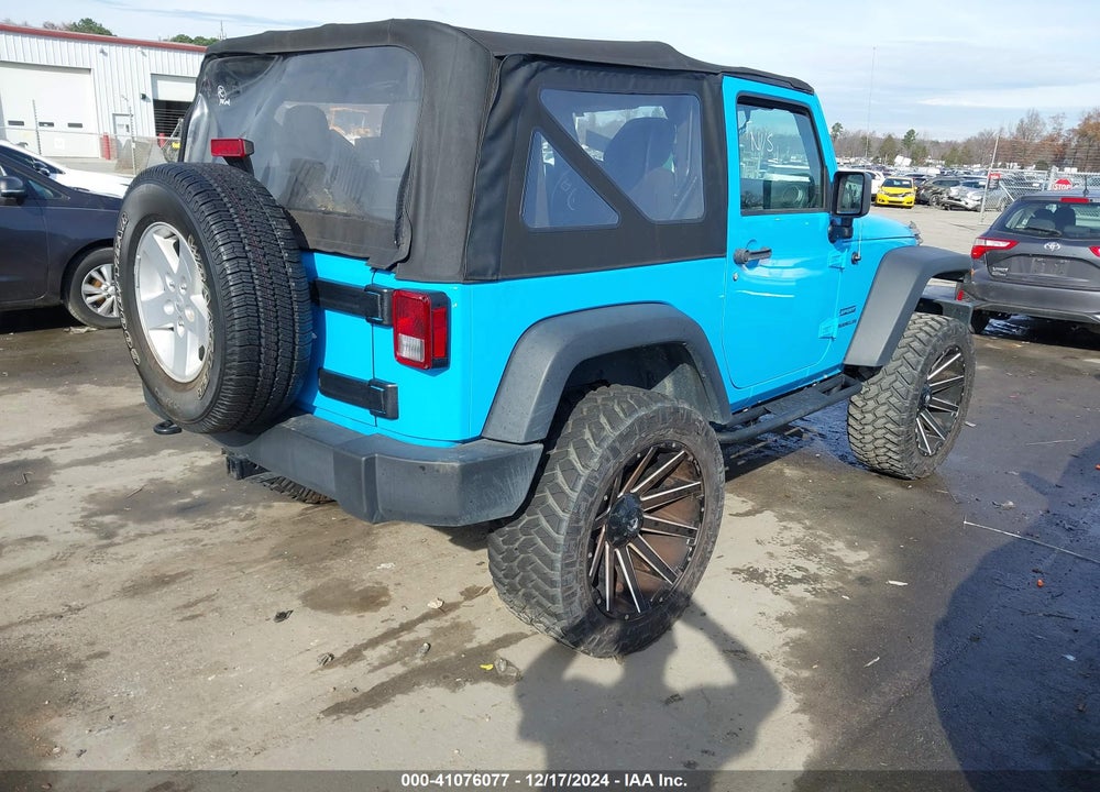 2017 JEEP WRANGLER SPORT 4X4 VIN: 1C4AJWAG5HL693240