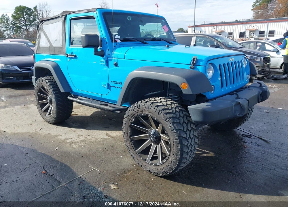 2017 JEEP WRANGLER SPORT 4X4 VIN: 1C4AJWAG5HL693240