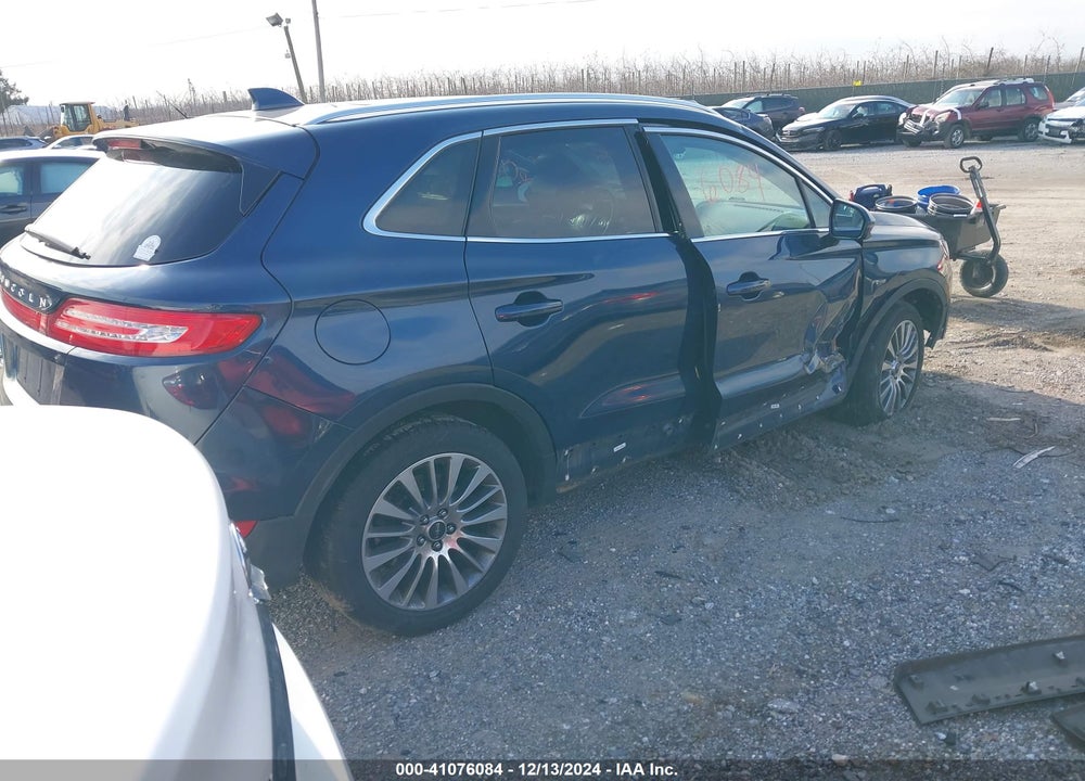 2016 LINCOLN MKC RESERVE VIN: 5LMTJ3DH2GUJ00365