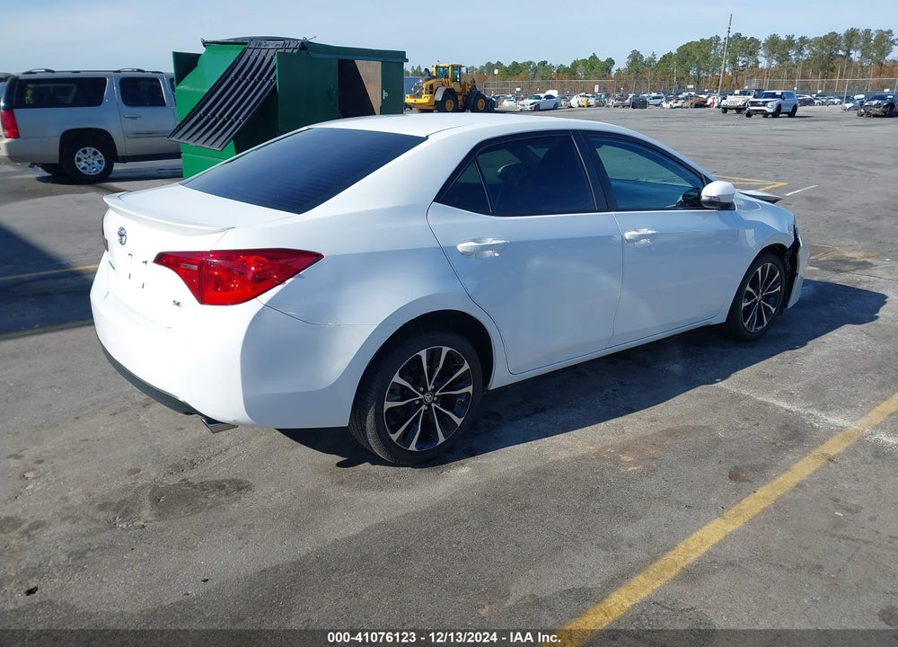 2018 TOYOTA COROLLA SE VIN: 2T1BURHE2JC026575