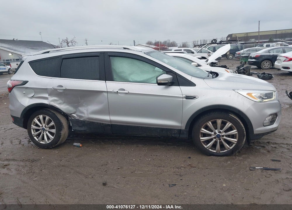 2017 FORD ESCAPE TITANIUM VIN: 1FMCU9JDXHUA37161