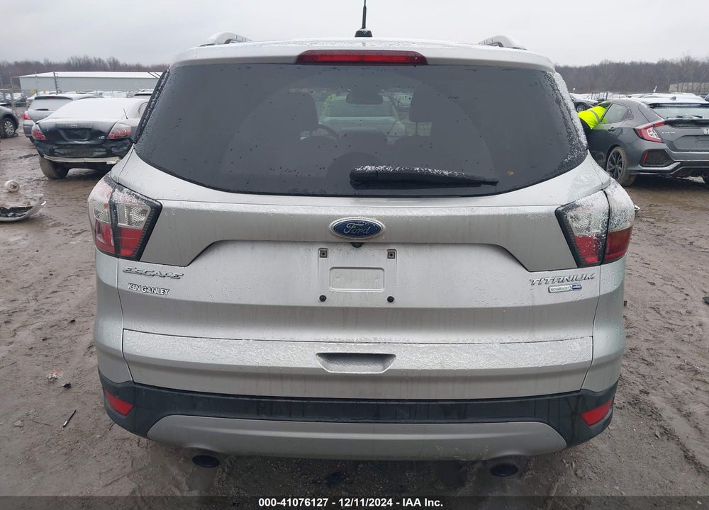 2017 FORD ESCAPE TITANIUM VIN: 1FMCU9JDXHUA37161