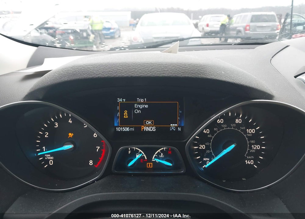 2017 FORD ESCAPE TITANIUM VIN: 1FMCU9JDXHUA37161