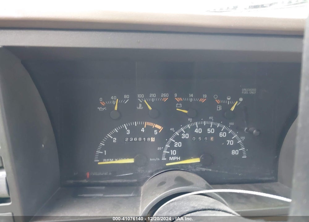 1994 GMC SIERRA K1500 VIN: 2GTEK19KXR1530875