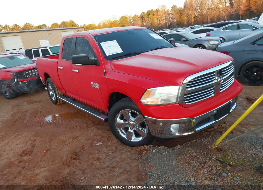 2014 RAM 1500 BIG HORN VIN: 1C6RR6GG8ES170502