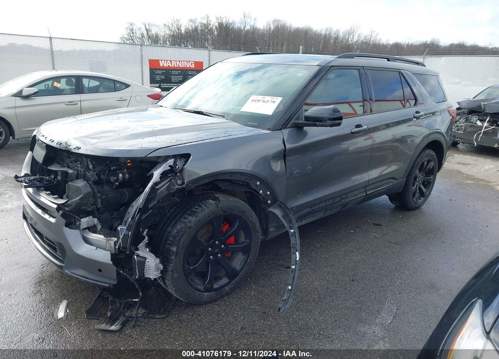 2022 FORD EXPLORER ST VIN: 1FM5K8GC1NGA41598