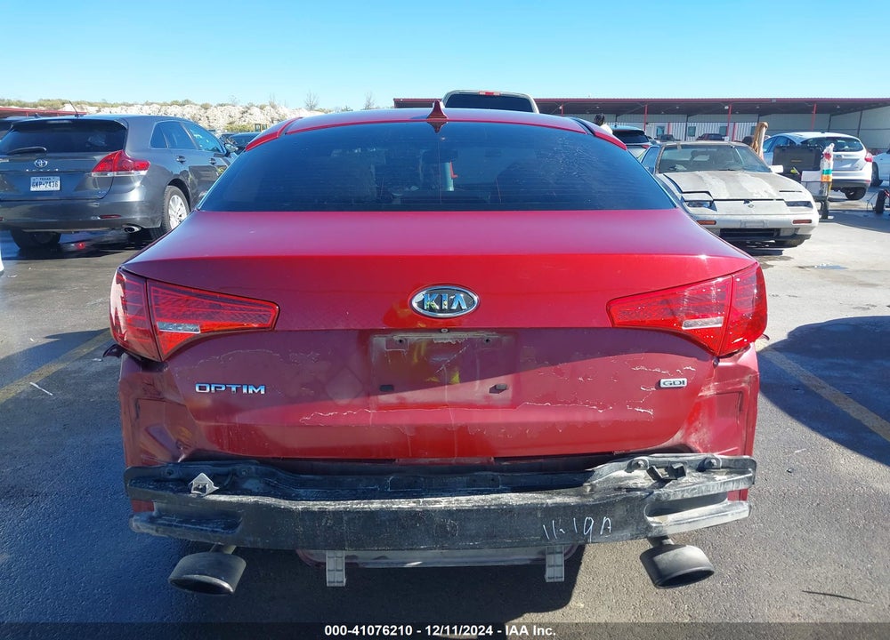 2011 KIA OPTIMA LX VIN: KNAGM4A72B5070219