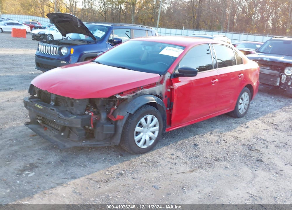 2013 VOLKSWAGEN JETTA 2.0L S VIN: 3VW2K7AJ9DM266362