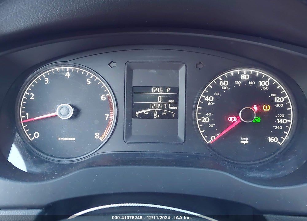 2013 VOLKSWAGEN JETTA 2.0L S VIN: 3VW2K7AJ9DM266362