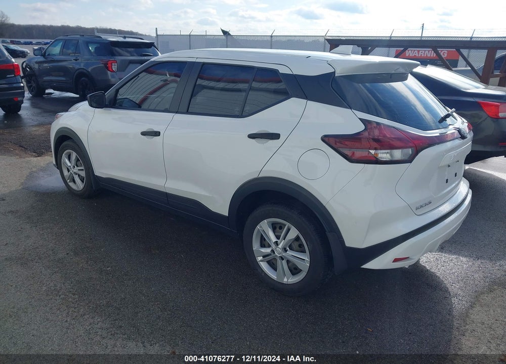 2022 NISSAN KICKS S XTRONIC CVT VIN: 3N1CP5BV8NL521589
