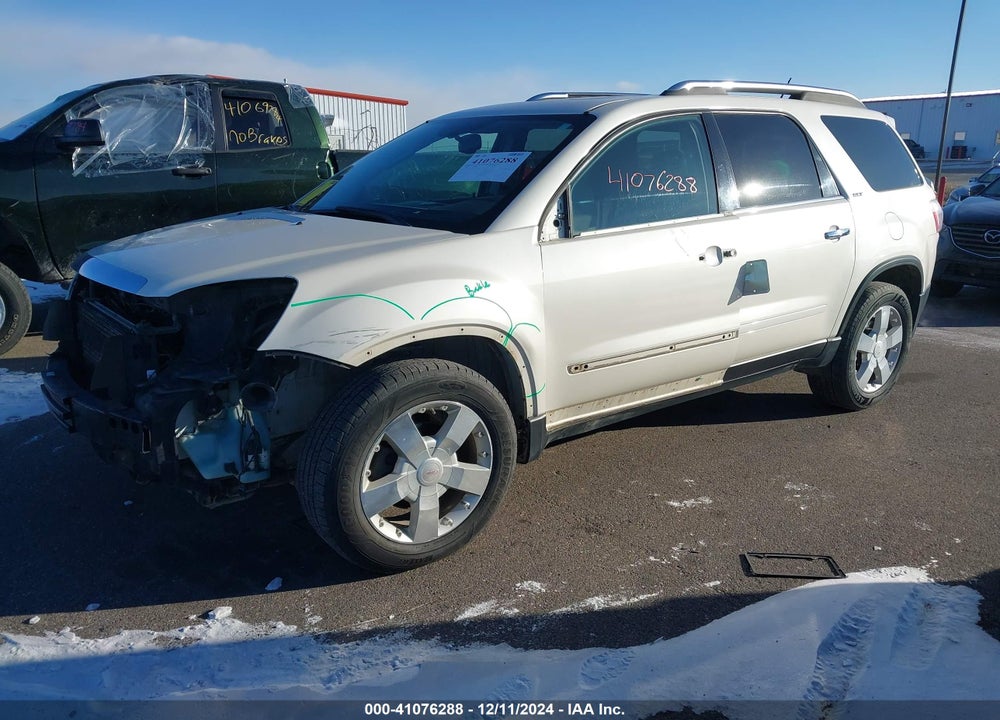 2008 GMC ACADIA SLT-2 VIN: 1GKEV33768J238043