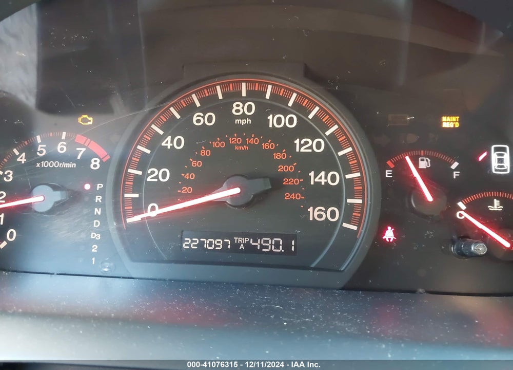 2003 HONDA ACCORD 2.4 EX VIN: 1HGCM72783A016239