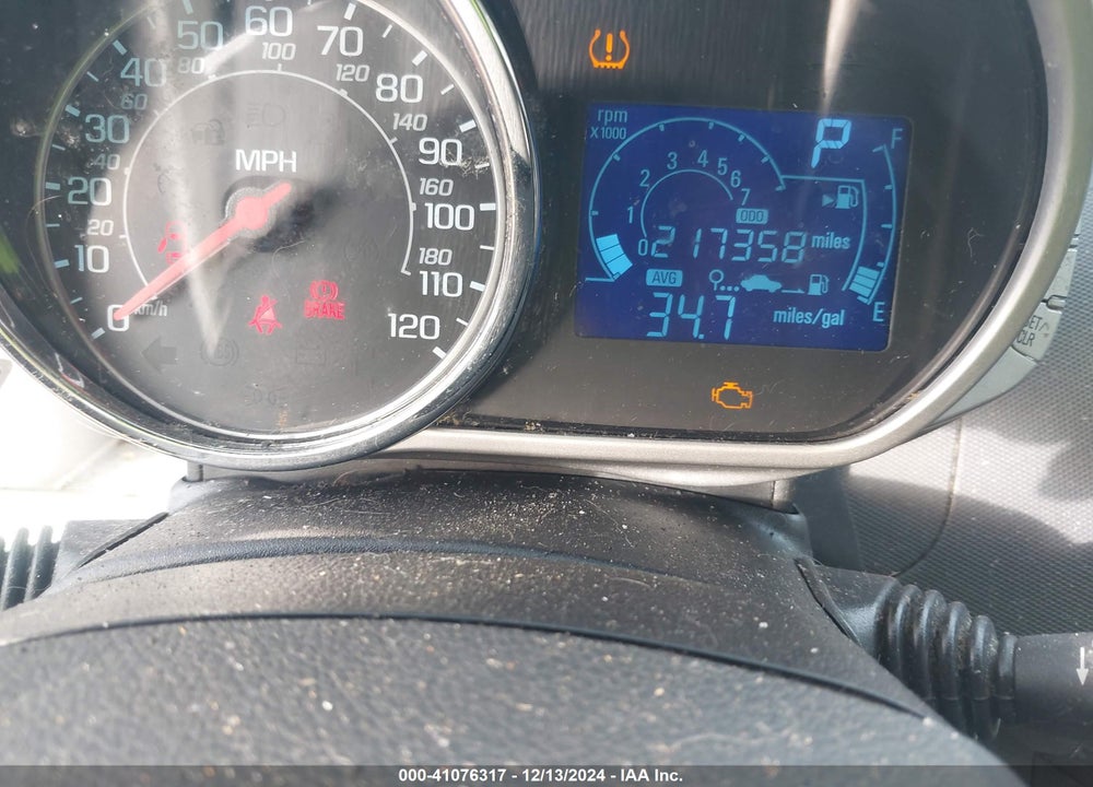 2014 CHEVROLET SPARK 1LT AUTO VIN: KL8CD6S9XEC574944