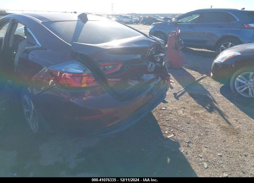 2019 HONDA INSIGHT VIN: 19XZE4F54KE011189