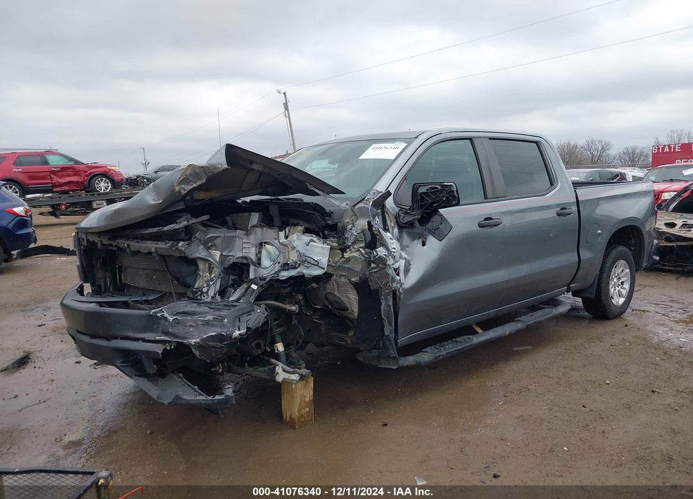 2020 CHEVROLET SILVERADO 1500 4WD SHORT BED WT VIN: 3GCUYAEF7LG175021