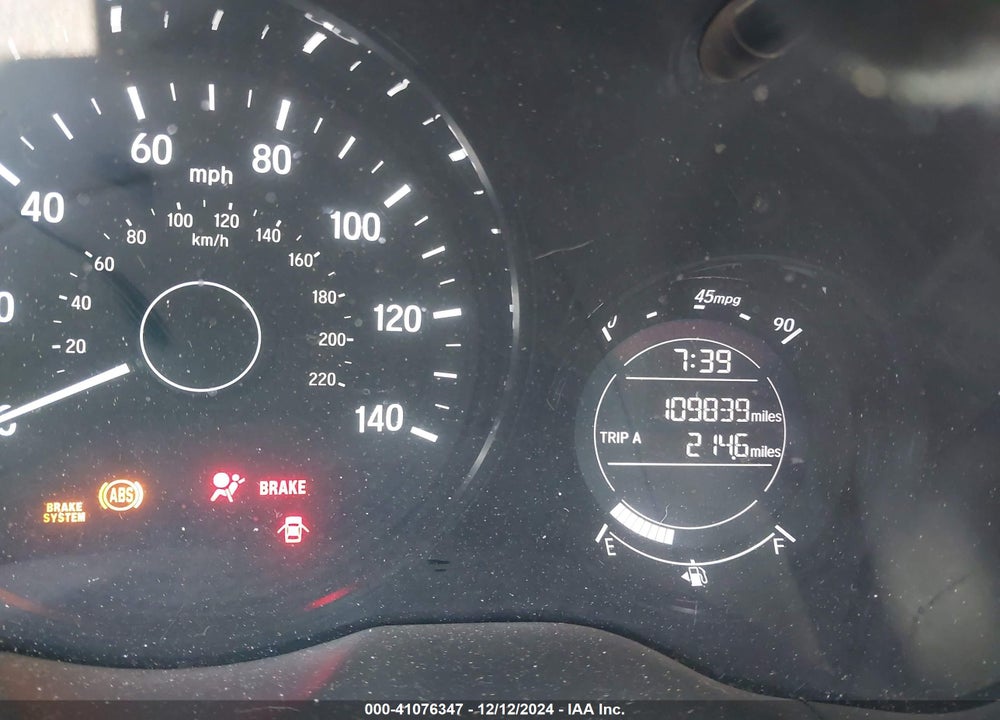 2016 HONDA HR-V EX VIN: 3CZRU6H53GM757927